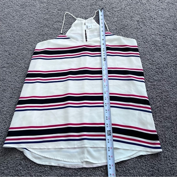 NWT Express red white and blue striped keyhole tank size small - Picture 8 of 8